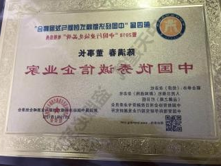 中国优秀诚信企业家